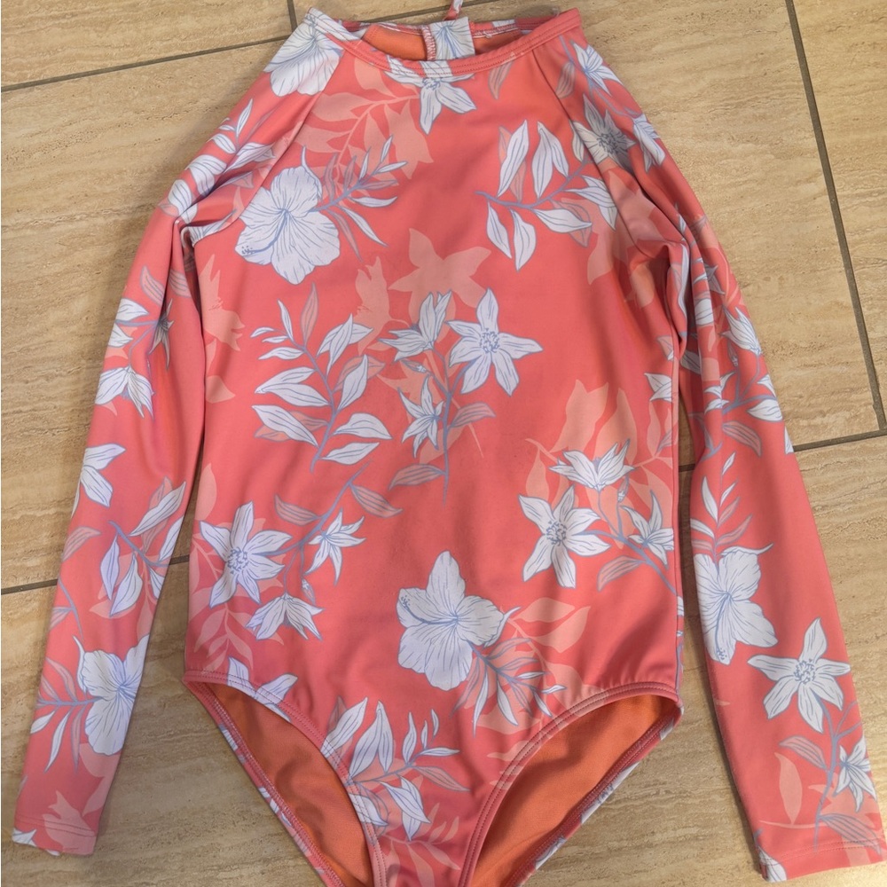 Roxy Coral Floral Kids Swimwear